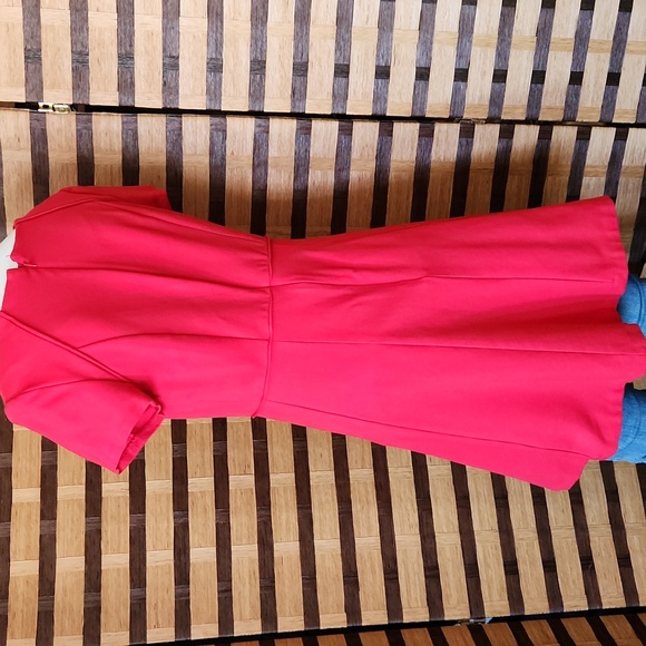 J. Crew red stretch dress - Picture 2 of 7